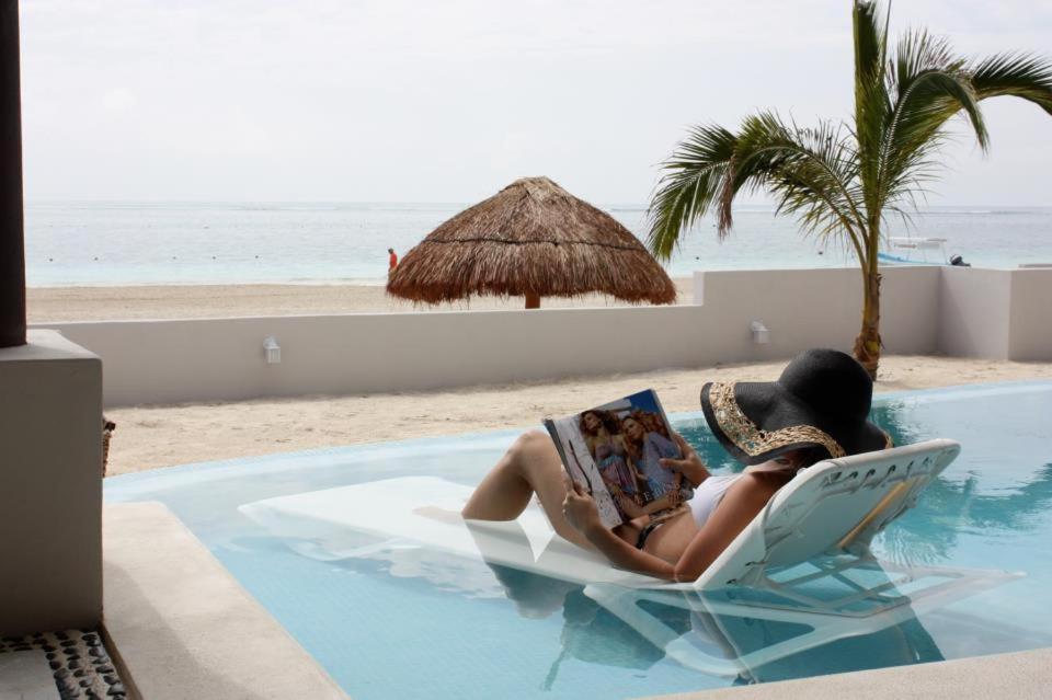 Willa Casa Brisa Y Mar Puerto Morelos Zewnętrze zdjęcie